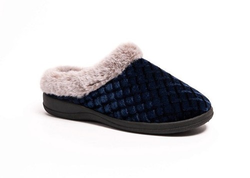 Ladies slipper velour - slipper,