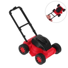  Kids Lawn Mower Toy Miniature Lawnmower Dollhouse Landscaping Tools