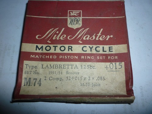 Mile master piston rings 52 - rings,,