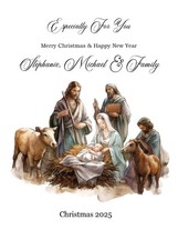 NATIVITY Christmas Card