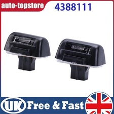2x Rear License Number Plate