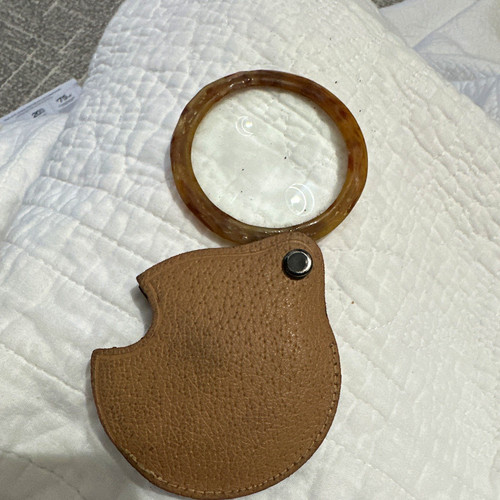 Round handheld magnifying - round,