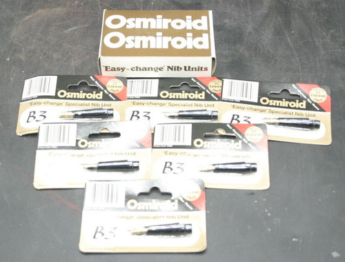 Lot osmiroid pen nib b3 - lot, of