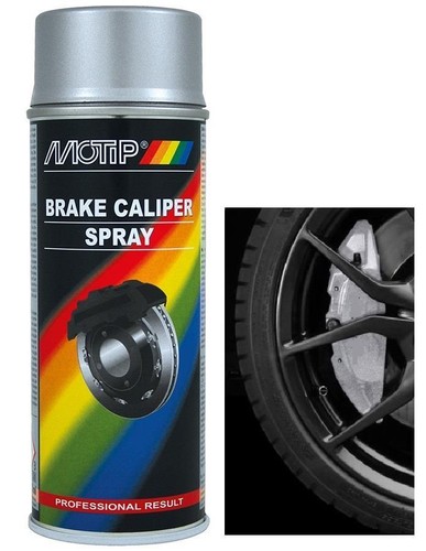 Bright silver brake caliper - silver,