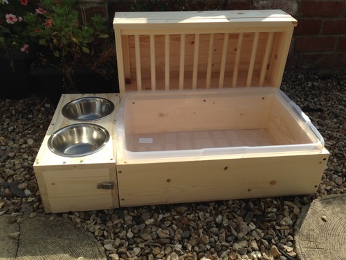 Rabbit feeder with - in, 1