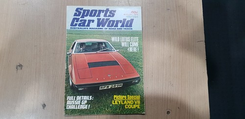 Sports car world - car, 1974
