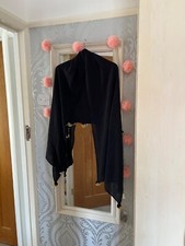 Women’s scarf from Jigsaw colour black with Pom poms