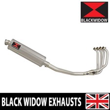 ZRX 1100 ZRX1100 1997-2000 Full System 400mm Oval Silencer End Can 400SS