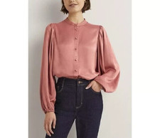 BODEN  Blouson Sleeve satin