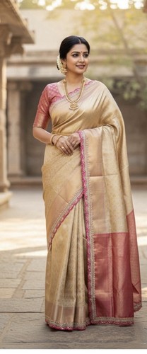Stunning party wear saree with - party,