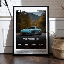 911 Turbo 997 Poster, Supercar