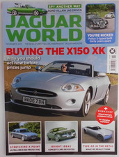 Jaguar World magazine Nov 2025 Buying the X150 XK + Bond Villain Jag driven