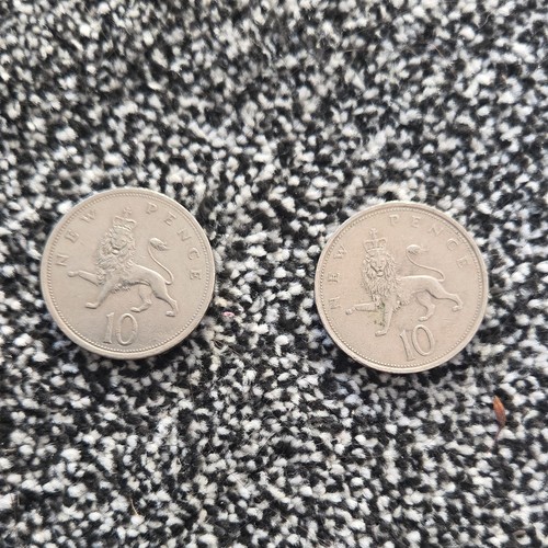 British 1975 1976 10p - 1975, ten