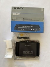 Vintage Sony XM-600 Stereo Power Amplifier 4-Channel Car Audio Amp