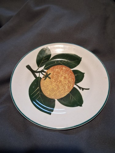 Wemyss ware plate - wemyss, plate/saucer