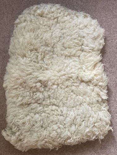 Genuine vintage soft - soft, sheepskin