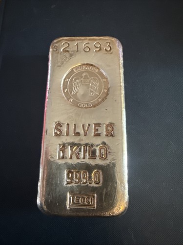 Kilo fine silver emirates - 1,
