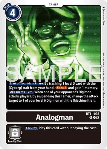 Analogman bt11 062 - analogman, bt11-062