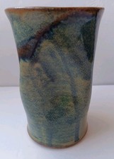 Drip Glaze, Pinched Blue