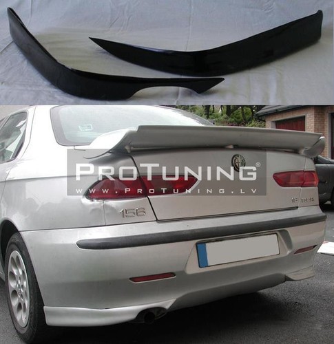 Rear bumper side splitters