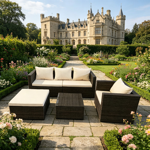 Seater rattan garden - 5,