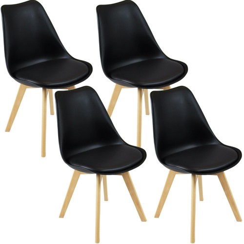 Dining chairs beech wood - 4,