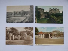 Beaumaris  Castle Vintage Anglesey Postcards  x 4