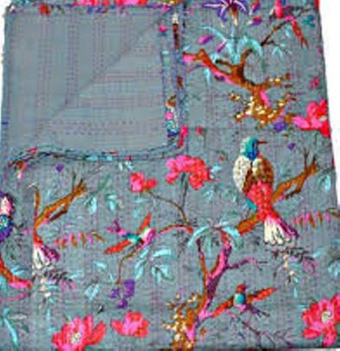Indian kantha twin - kantha, quilt