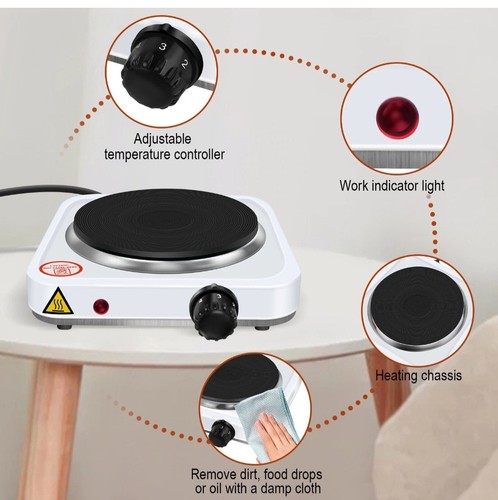 1500w single hot plate - single,