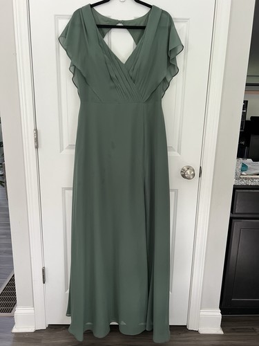 Azazie green flutter - green,