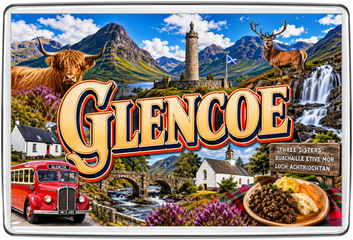 Glencoe scotland fridge magnet - scotland,