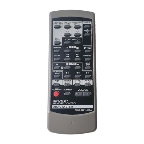 Sharp remote control - sharp,