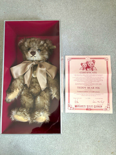 Steiff bear 1926 replica - bear,