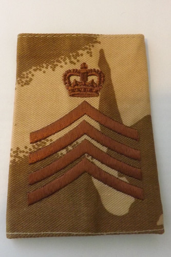 Military cloth badge - military,