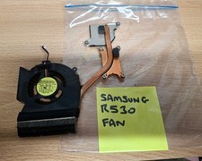 Genuine Samsung Laptop R530 CPU heatsink and cooling fan  BA62-00513B