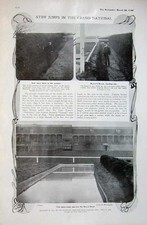 Old Antique Print 1906 Humphrys Drawing Ladies Tea Grand National Horse 20th