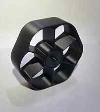 NEW Replacement Spare Sellotape Tape Dispenser Desktop Wheel Spin Black UK Made