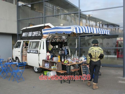 Photo coffee serving caravan - ,