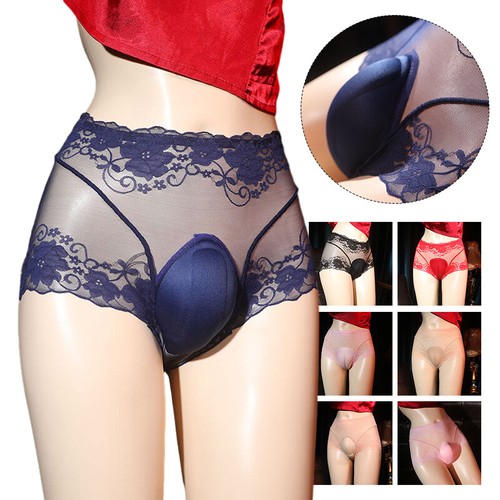 Crossdresser camel toe panties - camel,