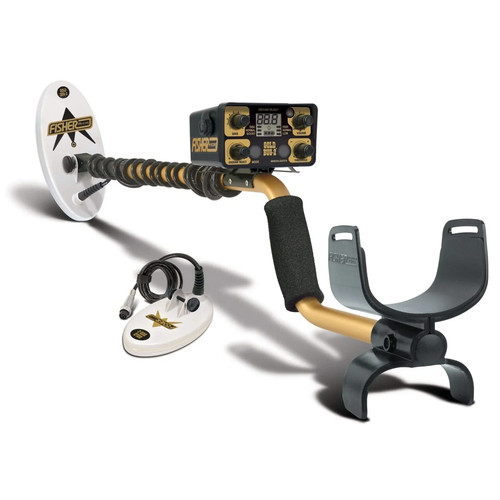 Fisher gold bug coil - gold, 2