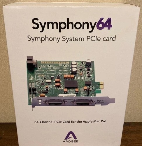 Apogee symphony pcie audio - symphony,
