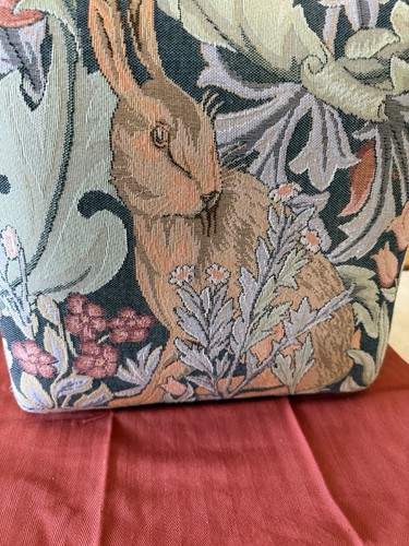 William morris hares tapestry - hares,