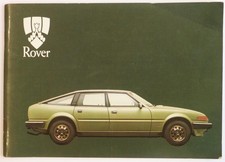 Rover SD1, 2000, 2300, 2300S, 2600S Original BL Owners Manual AMK5105, 1981