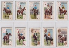 Cigarette cards jockeys - cigarette,