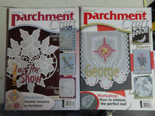 parchment craft magazines 8 in