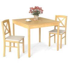 3-Piece Wooden Dining Table
