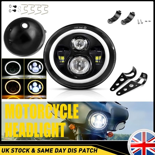 Led motorcycle headlight - motorcycle,