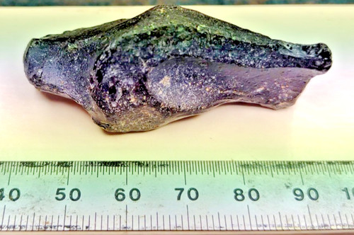 Tektite meteorite found - meteorite, in