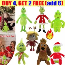 Christmas Grinch Plush Doll