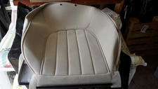 ROVER 75 SEAT BACK COVER FRONT LEFT SEAT COVER HBS000950SBR SANDSTONE NEW